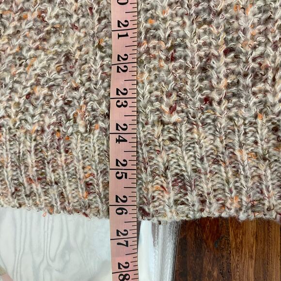 Heartloom Rainbow Speck Cable Knit Sweater Size Small - Picture 7 of 9